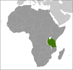 Tansania in Afrika